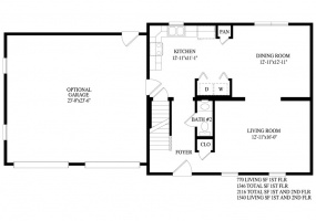 thimg_Waterford-first-floor-plan_285x200 2 Story Modular Home Modulars 2