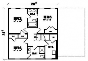 thimg_Charlotte-second-floor-plan_285x200 2 Story Modular Home Modulars 2